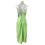 Whistles Green Sleeveless One Shoulder Open Back Midi A Photo 1