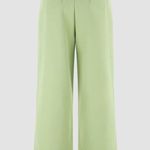 Cider  lime green high waisted wide leg pants Photo 1