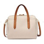 Fossil NEW  Sydney Satchel Polka Dot Bag Photo 0