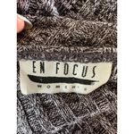 Vintage Gray Front Tie Long Sweater Cardigan Size Medium Photo 5