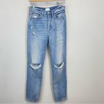 Boyish ‎ Slim Straight High Rise Distressed Jeans Size 27 Photo 2