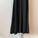 Athleta  Black Halter Neck Maxi Dress Women's Flowy Bohemian Vacation Photo 2