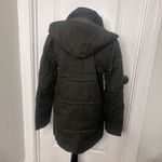 Desigual Womens Lena Hooded Mid Length Parka Jacket Ethnic Embroidered Size 6 US Photo 8