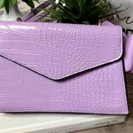 Boutique Mini Lavender Faux Leather Purse Photo 0