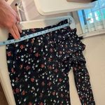 Stone Gear Vintage Blue Cottage Floral Elastic Waist Relaxed Pants Size Large Photo 8