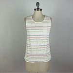 Madewell Texture & Thread Rainbow-Stitch Smocked Tank Top Photo 1