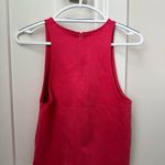 ZARA  red velvet tank top Photo 1