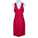 Elizabeth and James Aldridge Cut Out Sheath Dress Red Size 0 Photo 2