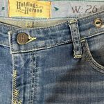 Anthropologie  Jeans 26 Holding Horses Boyfriend Distressed Relaxed Fit Vintage Photo 3