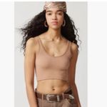 Urban Outfitters Out From Under Drew Seamless Bra Top in Light Sand size M Photo 1