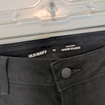 Old Navy  High Rise Wow Flare Jeans Black New 12 Photo 2