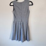 Talula  Aritzia Grey Fit & Flare Mini Dress Women 2 Preppy Sleeveless Skater Twee Photo 4