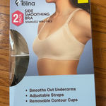 Felina NWT  side smoothing bra seamless wire-free 2 pack size S Photo 0
