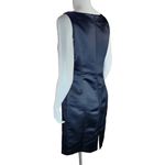 Tahari  Womens 6 Black Sleeveless Sheath Midi Cocktail Dress Lined Formal Photo 99