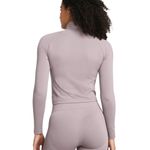 Under Armour Vanish Cropped Quarter Zip Tetra Gray size Medium Photo 1