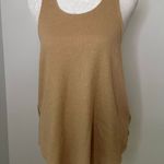Free People We the Free () light brown/tan textured tank top size S Photo 0