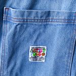 Big Bud Press Indigo Denim Original Overalls 100% Cotton Light Wash 2XL EUC Blue Size 2X Photo 6