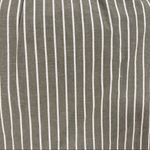 Lush Clothing 5/$20 Lush Green White Stripe Off the Shoulder Cotton Blouse Top Bows XS Photo 3