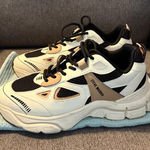 Steve Madden  Black and Cream Athletic Shoes Photo 0