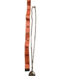 Vintage Silver Tone Flowers & Tassels Necklace Jewelry Waterfall Pendant Photo 3