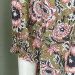 Sundays Aritzia  Spence Dress Sage Floral Size Medium Photo 4