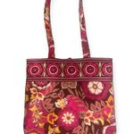 Vera Bradley Shoulder Tote Bag in Carnaby Print with Toggle Closure Photo 1