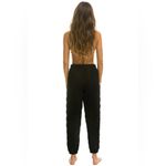 Aviator Nation  Quilted Black Sweatpants Photo 1