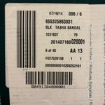 Paul Green  Black Suede Peep toe ankle bootie heels stacked platform,Size 4.5 NWB Photo 14