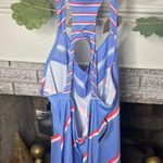 Nike  Court slim fit tennis dress patriotic Olympics red white and blue team USA Photo 1