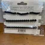 D'Bello Accessories Evil Eye Charm Good Luck Protection Black Beaded Bracelet Photo 4