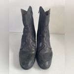Sesto Meucci Sleek Western Zip Style Charcoal Weave Granny Ankle boots Booties 6 Photo 1