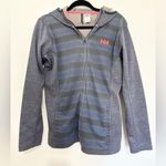 Helly Hansen  Women’s Graphic Fleece Hoodie size large blue outdoors Photo 0
