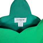 J.Crew  Kelly Green Scalloped Lined Spaghetti Strap Racerback Tank Blouse Sz 12 Photo 3