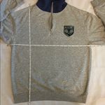 Zoe & Liv  Malibu Tennis Club Pull Over Heather Gray Women Size Medium Flawed Photo 3