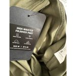 Fabletics High-Waisted Foldover Pant Green Size Medium NEW with Tags Photo 2