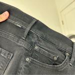 Mother Insider Crop Step Fray jeans Not Guilty 26 Black Photo 3