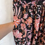 Maurice's Floral Print Smocked Back Peasant Ruffled Skirt Midi Dress Size Medium Photo 7