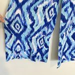 Lilly Pulitzer Blue Lolani 100% Silk Palazzo Pants - Size: 0 Photo 6