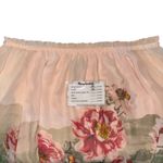 White House | Black Market  Peony Floral Print Off Shoulder Long Sleeve Blouse Top Photo 2