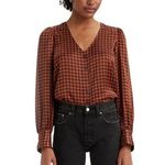 Levi's Levi’s KIT BLOUSE Size M NWOT Photo 0