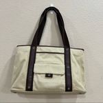 Eddie Bauer Cavas Tote Bag Large Carry On Bag 18W*20*H*6D Travel Airport Laptop Photo 0