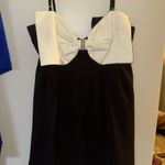 Black & White Bow Dress Size M Photo 0
