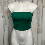 Green tube top size small Photo 0
