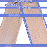 EXPRESS  LIGHT BLUSH PINK SUPER HIGH RISE ANKLE LENGTH PAPER BAG TROUSERS NWT 18 Photo 12