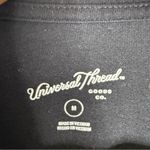 Universal Threads Universal Thread Black Ruched T-Shirt Dress – Size Medium Photo 4