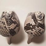 Calvin Klein Kail Faux Snake Skin Open Toed Heels size 10 Photo 1