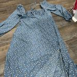 Cider  xl floral blue maxi dress Photo 0