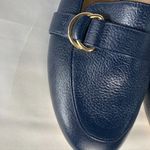 Talbots Ryan D-Ring Loafers - Tonal Webbing Navy Leather Womens 9.5M P203041445 Photo 1