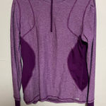 Champion  Women's Purple Quarter-Zip Hoodie Photo 0