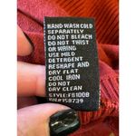 Adrienne Vittadini  Sweater Womens S Rust‎ Red Knit Boat Neck Ribbed Detail Photo 9